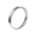 Yamaha Play Bike Rear Rim - 1.60" x 14" - Silver