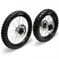 Hardcore Complete Wheel Set - Kawasaki KX125/250F
